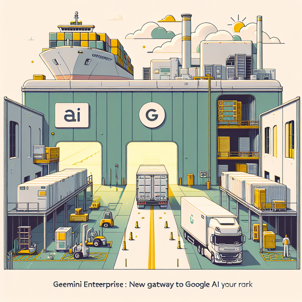 Gemini Enterprise: La Nueva Puerta de Entrada a Google AI en Tu Trabajo - Avafa Consulting- Imagen generada por IA