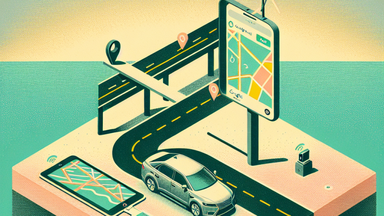 Navegación en Google Maps con Gemini: Tu Compañero de Conducción Inteligente - Avafa Consulting- Imagen generada por IA