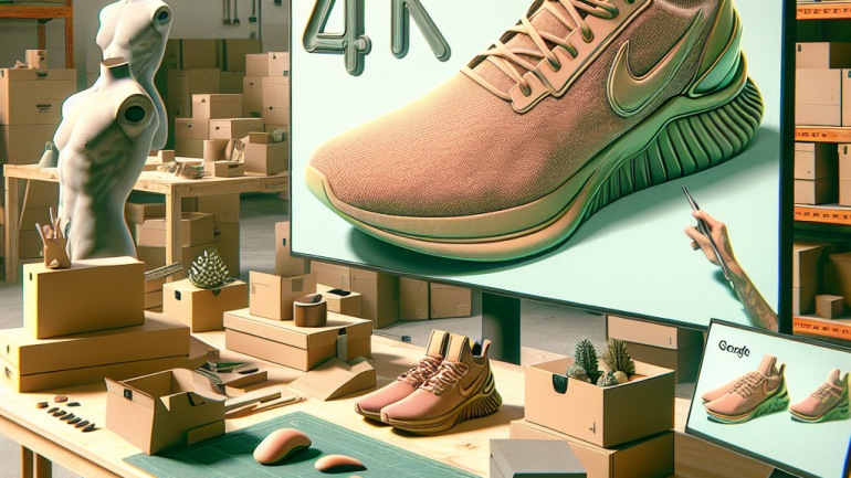 Prueba el Nuevo Herramienta de Google para Probar Zapatos Online - Avafa Consulting- Imagen generada por IA