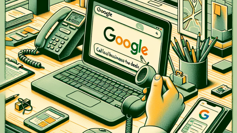 Pide a Google que Llame a Negocios Locales por Ti y Encuentra Ofertas - Avafa Consulting- Imagen generada por IA