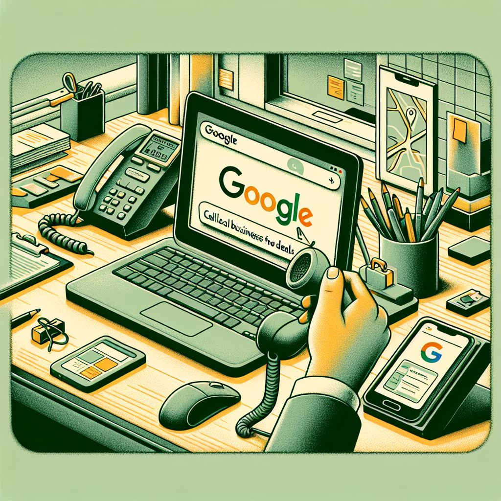 Pide a Google que Llame a Negocios Locales por Ti y Encuentra Ofertas - Avafa Consulting- Imagen generada por IA